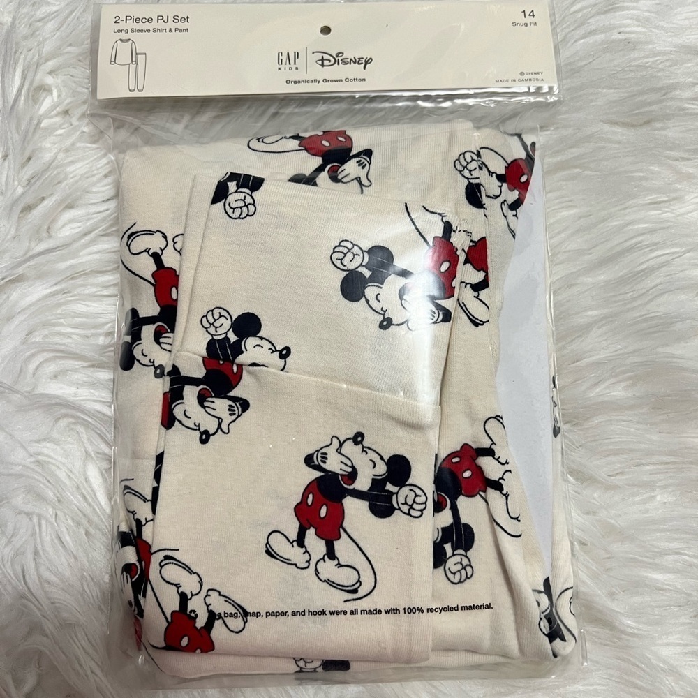 GAP Mickey pajama Set Unisex